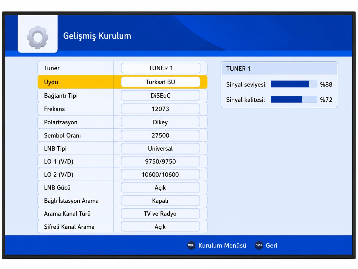 Digiturk Çanak Anten Ayarı Nasıl Yapılır?