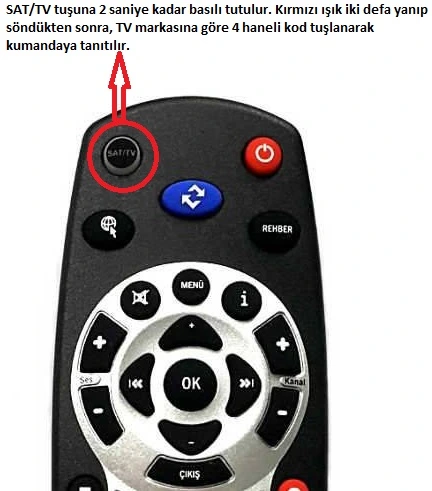 Digiturk Kumanda Kodları ve TV Eşleştirme Rehberi
