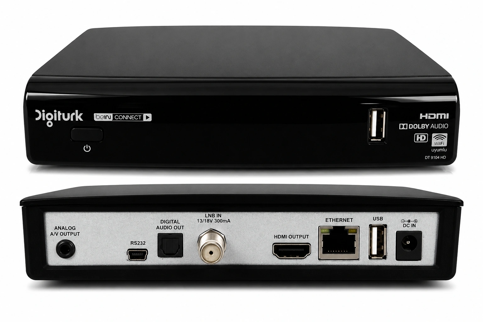 DT-9104 HD Digiturk Uydu Alıcısı Özellikleri