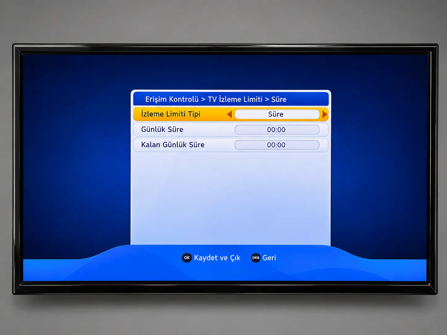 Digiturk TV İzleme Limiti PIN Kodu Digiturk TV İzleme Limiti için PIN kodu girme, kullanım süresi sınırı ayarlama ve ebeveyn kontrolü işlemi